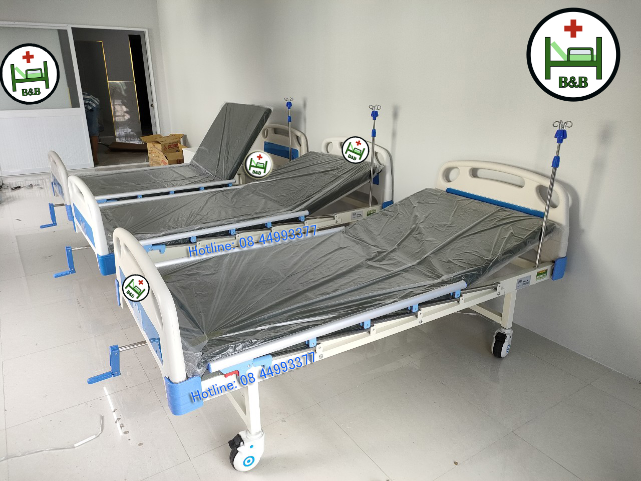GIường bệnh lucass 1 tay quay